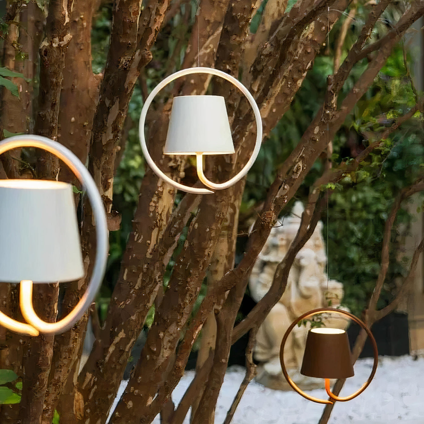 Minimalistische LED Pendelleuchte rund | Höhenverstellbar