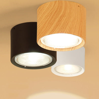 Runde LED Deckenlampe | Stilvolle nordische Spotlight-Leuchte