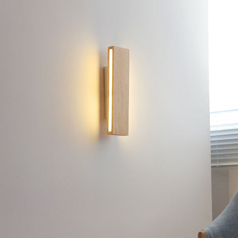 Japanische LED Wandleuchte | Minimalistische drehbare Wandlampe