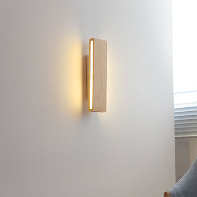 Japanische LED Wandleuchte | Minimalistische drehbare Wandlampe