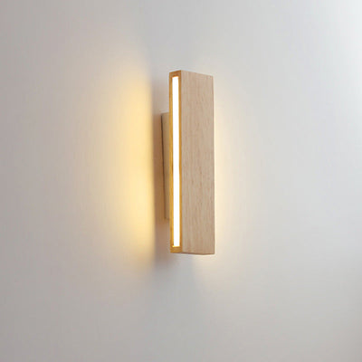 Japanische LED Wandleuchte | Minimalistische drehbare Wandlampe