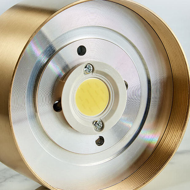 Ultra-Flache LED-Deckenleuchte – Edle Kupferlampe im Skandinavischen Stil