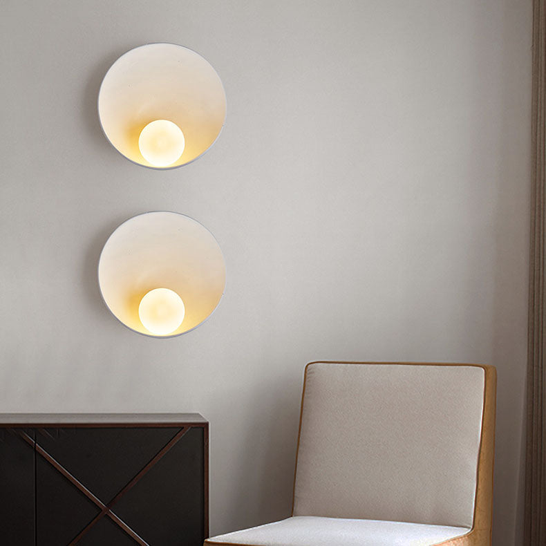 RondoLicht Eisenharz-Wandleuchte | Minimalistische Design-Wandlampe