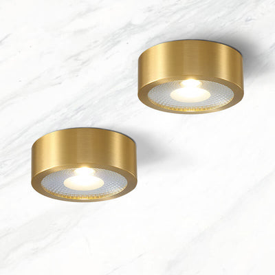 Ultra-Flache LED-Deckenleuchte – Edle Kupferlampe im Skandinavischen Stil