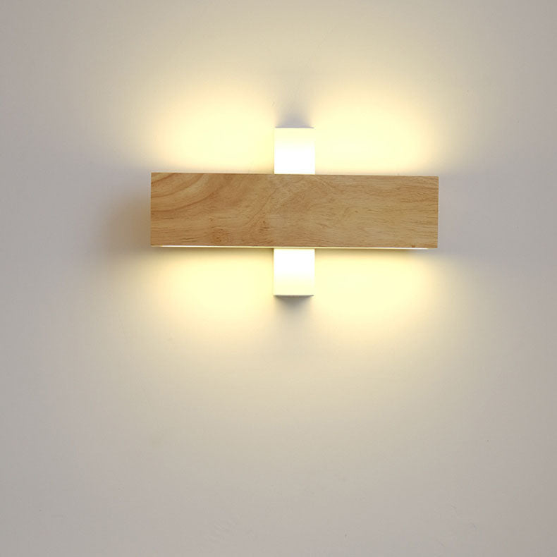 Japanische LED Wandleuchte | Minimalistische drehbare Wandlampe