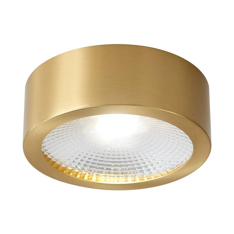 Ultra-Flache LED-Deckenleuchte – Edle Kupferlampe im Skandinavischen Stil