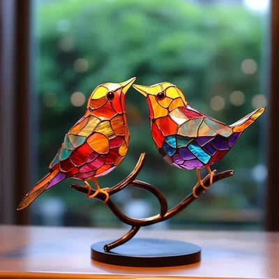 Eleganter Vogel-Skulptur ‘Oryxen’ | Handgefertigtes Deko-Highlight