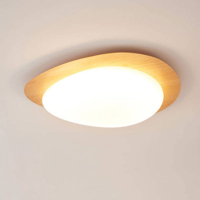 LED Deckenleuchte Holzoptik | Stilvolle LED-Leuchte