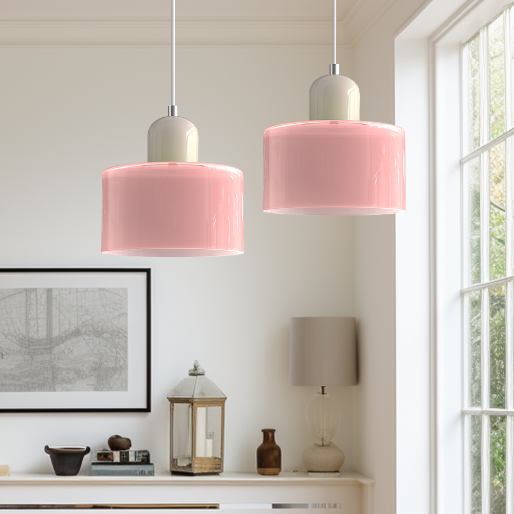 Bauhaus Stil Glas-Pendelleuchte | Zeitloses Design trifft Eleganz