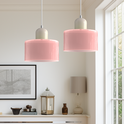Bauhaus Stil Glas-Pendelleuchte | Zeitloses Design trifft Eleganz