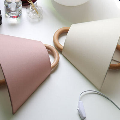 Semi-Circle Wandlampe | Holz-Metall Designleuchte im Minimalstil