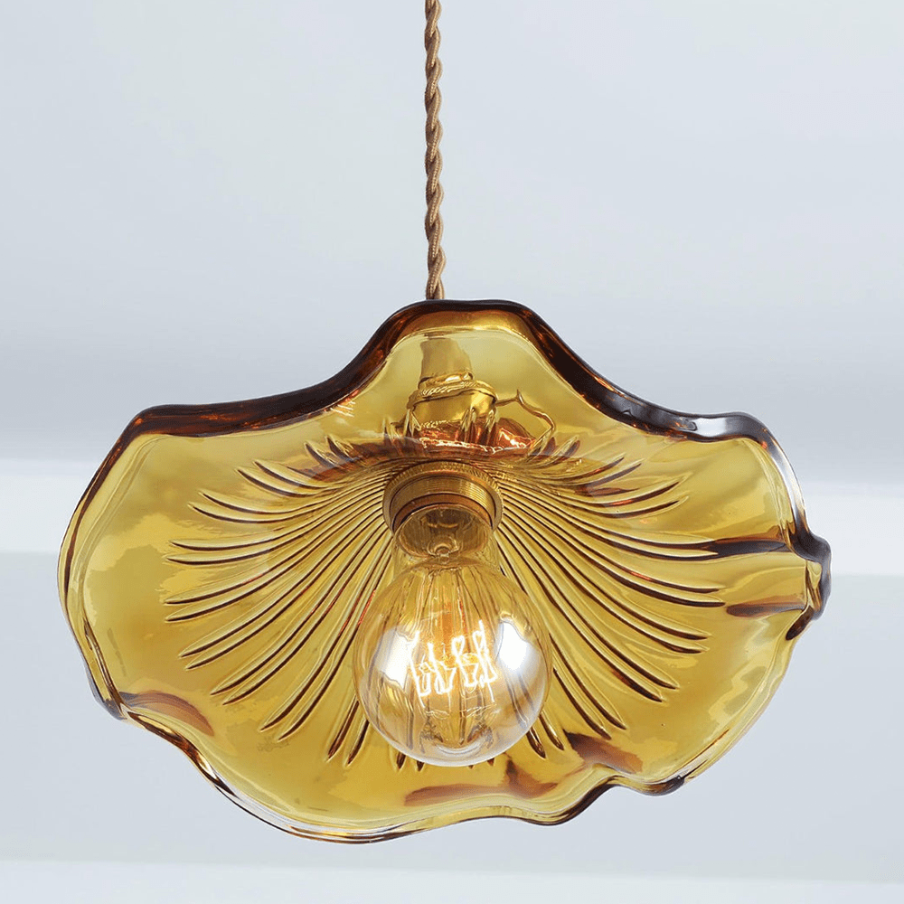 Hibiskus Eleganz LED-Hängeleuchte | Blumen Design