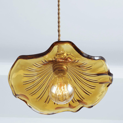 Hibiskus Eleganz LED-Hängeleuchte | Blumen Design