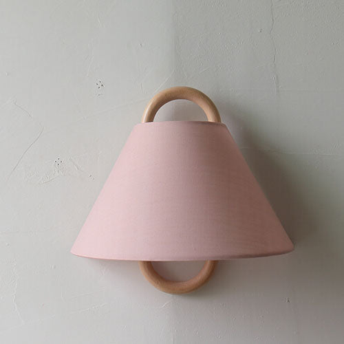 Semi-Circle Wandlampe | Holz-Metall Designleuchte im Minimalstil