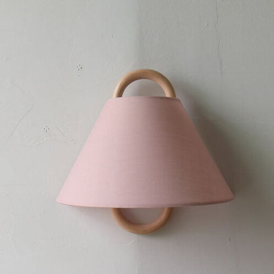 Semi-Circle Wandlampe | Holz-Metall Designleuchte im Minimalstil