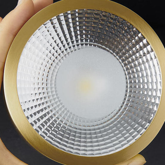Ultra-Flache LED-Deckenleuchte – Edle Kupferlampe im Skandinavischen Stil