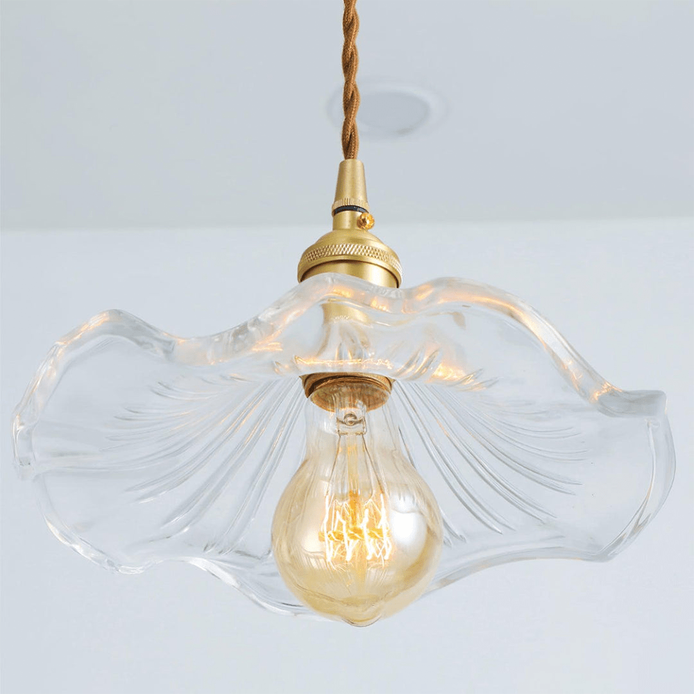 Hibiskus Eleganz LED-Hängeleuchte | Blumen Design
