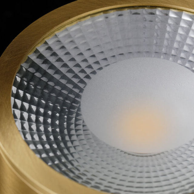 Ultra-Flache LED-Deckenleuchte – Edle Kupferlampe im Skandinavischen Stil