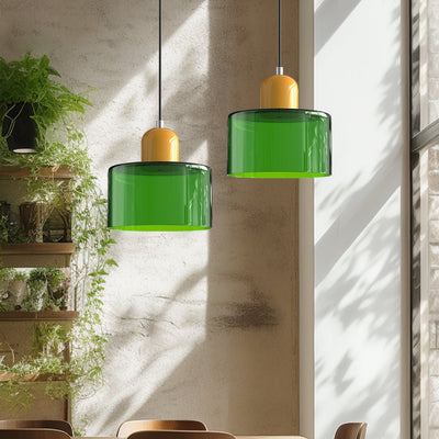 Bauhaus Stil Glas-Pendelleuchte | Zeitloses Design trifft Eleganz