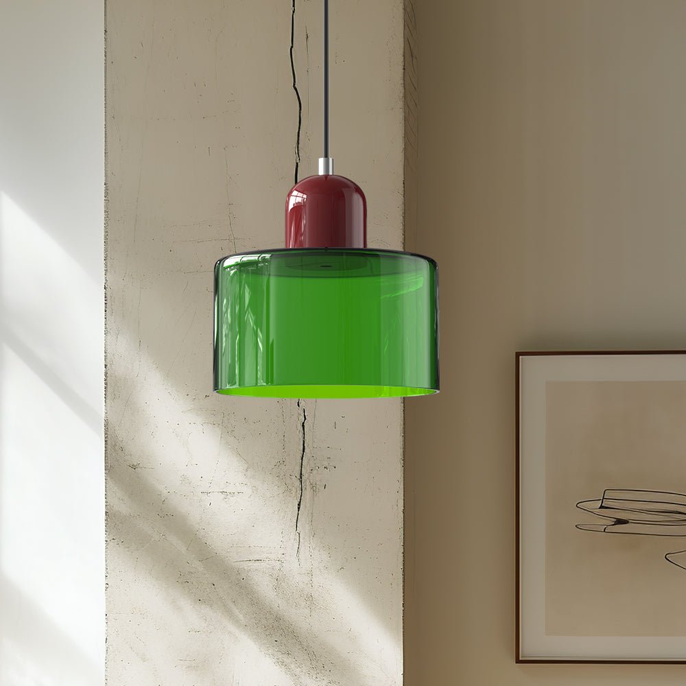 Bauhaus Stil Glas-Pendelleuchte | Zeitloses Design trifft Eleganz