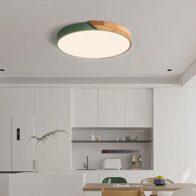 Delos Skandi Holz-Deckenleuchte | Natürliches LED-Designlicht