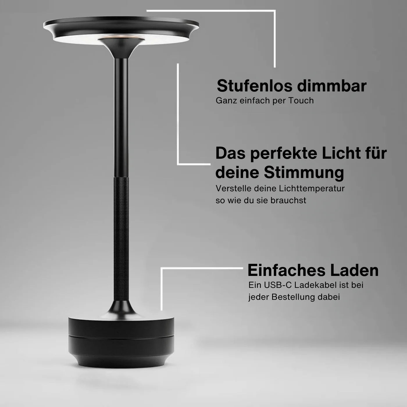 SolaraLuxe | Nordische Design Lampe
