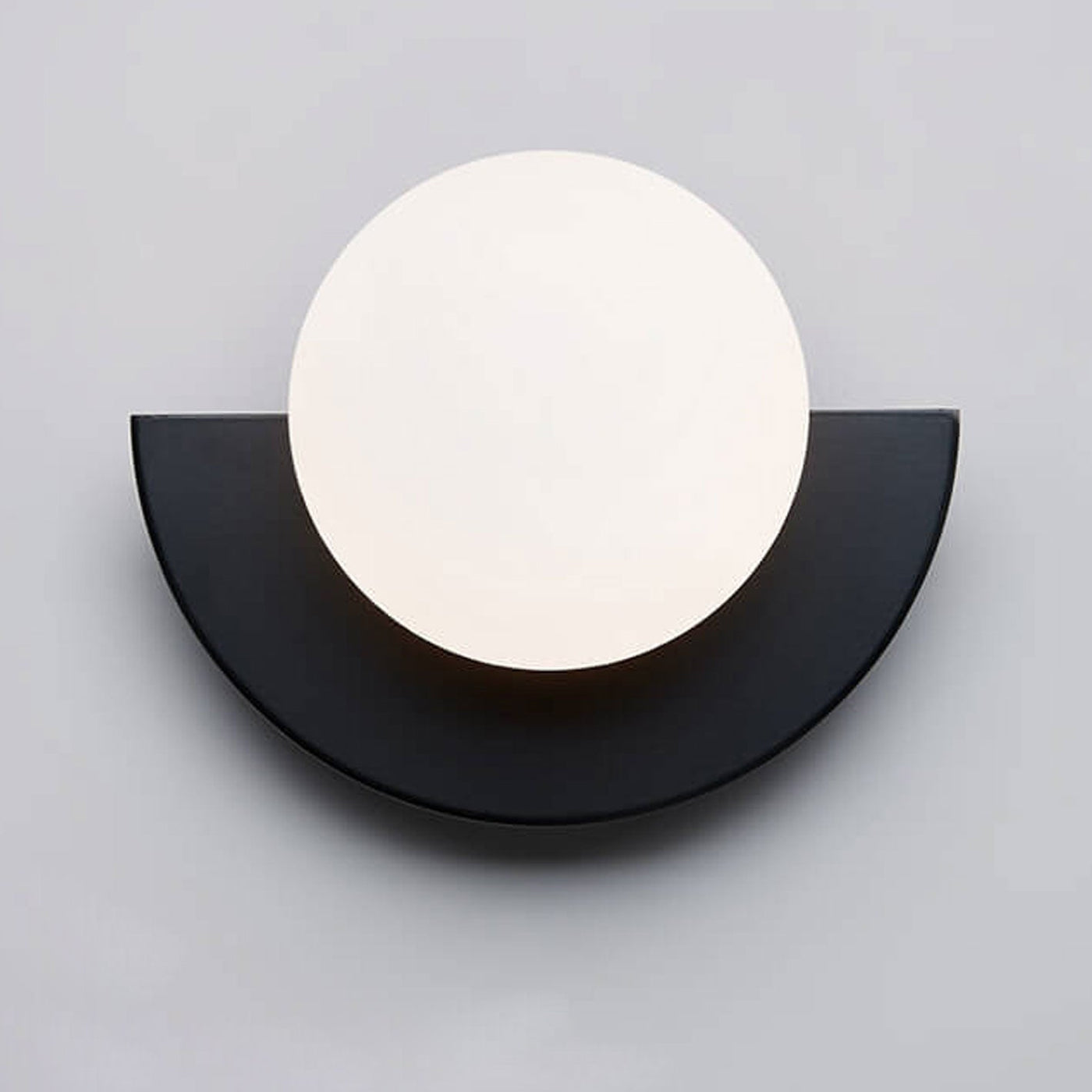 Aurora Halbkreis Wandleuchte | Farbige Glas Eleganz