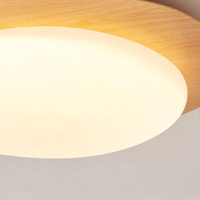 LED Deckenleuchte Holzoptik | Stilvolle LED-Leuchte