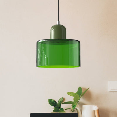 Bauhaus Stil Glas-Pendelleuchte | Zeitloses Design trifft Eleganz