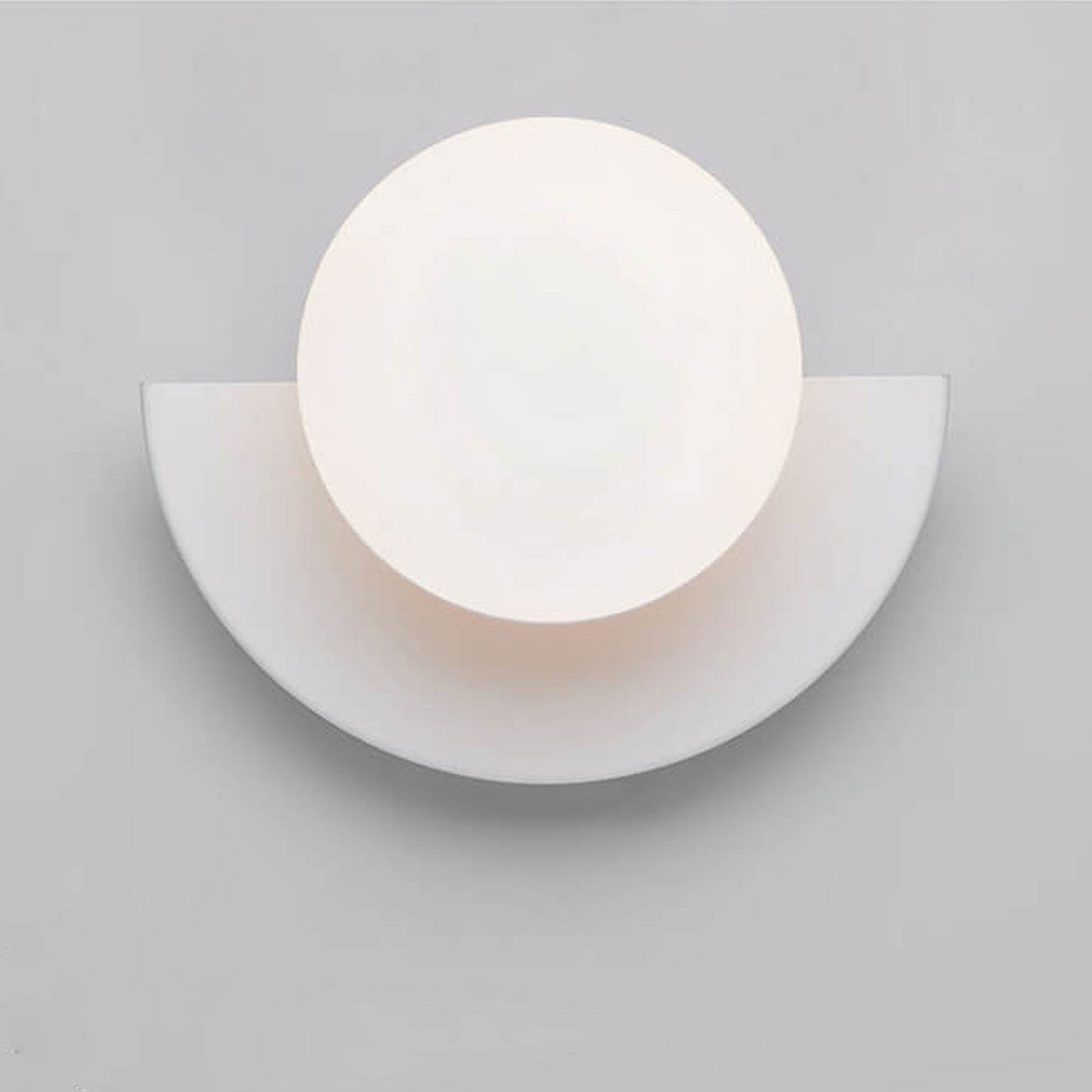 Aurora Halbkreis Wandleuchte | Farbige Glas Eleganz