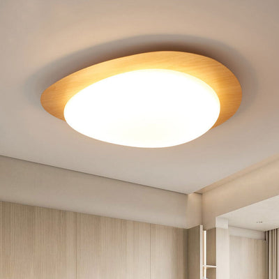LED Deckenleuchte Holzoptik | Stilvolle LED-Leuchte