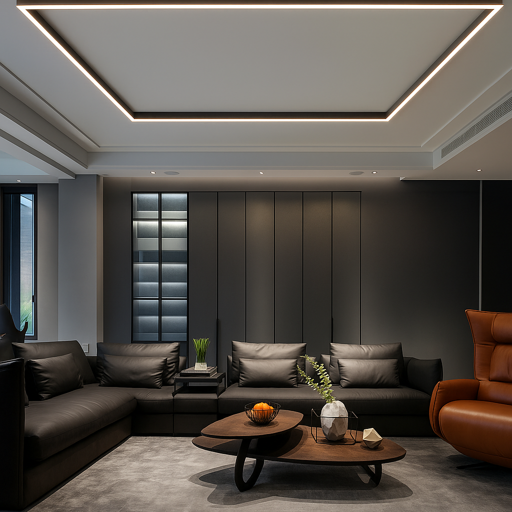 ScandiGlow LED Deckenlampe | Elegante Beleuchtung für jedes Zimmer