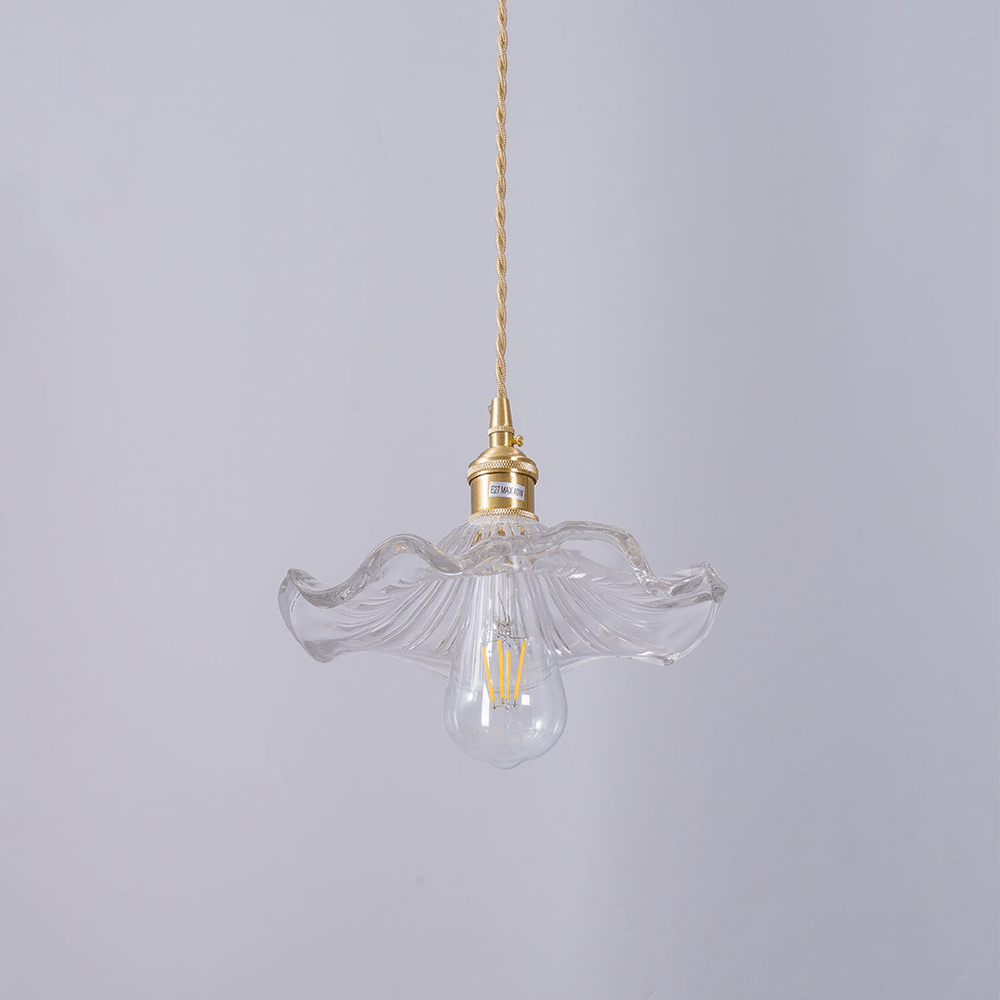 Hibiskus Eleganz LED-Hängeleuchte | Blumen Design