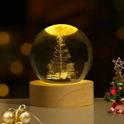 Galaxie Kristallkugel Lampe | Magisches Stimmungslicht