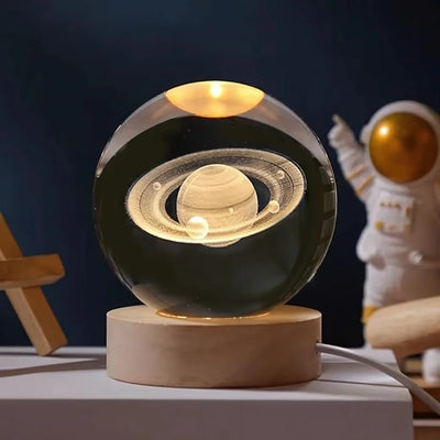 Galaxie Kristallkugel Lampe | Magisches Stimmungslicht