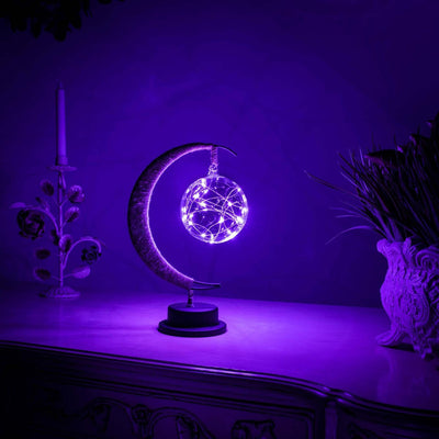 Silbermond LED-Lampe | Harmonische Wohnbeleuchtung