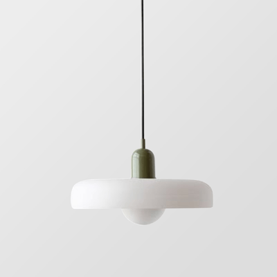 Bauhaus Stil Hängeleuchte | Moderne Kunstlampe aus Glas