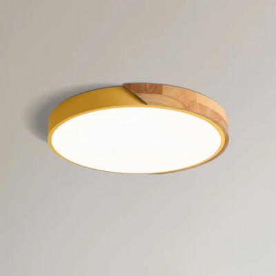 Delos Skandi Holz-Deckenleuchte | Natürliches LED-Designlicht