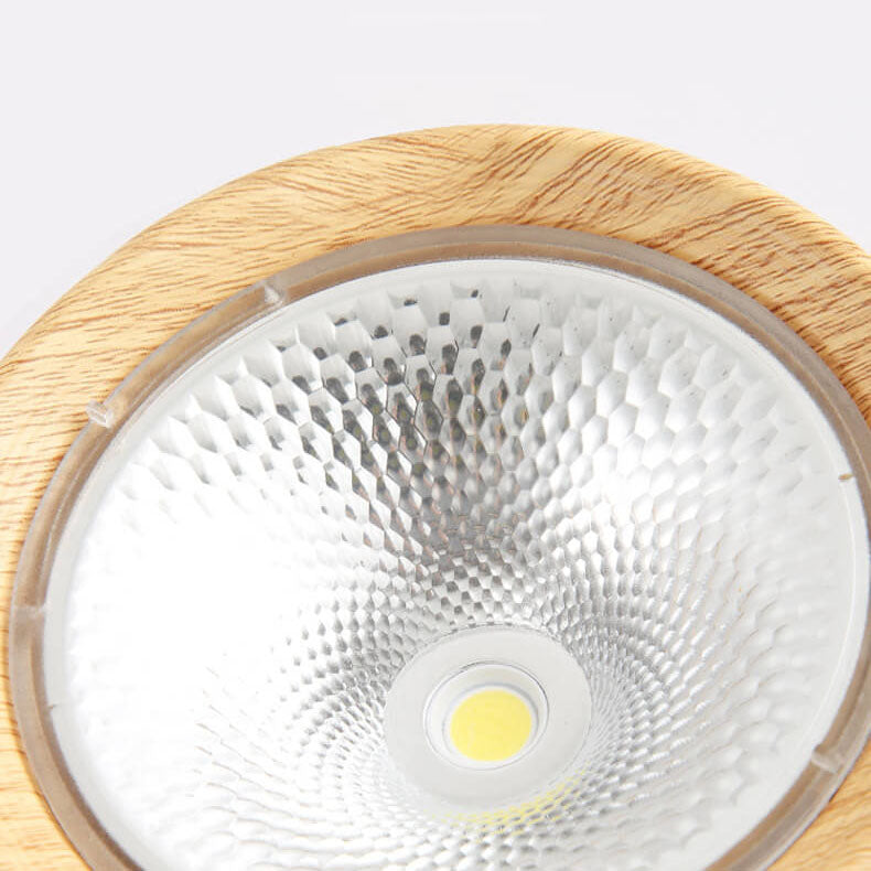 Runde LED Deckenlampe | Stilvolle nordische Spotlight-Leuchte