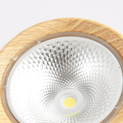 Runde LED Deckenlampe | Stilvolle nordische Spotlight-Leuchte