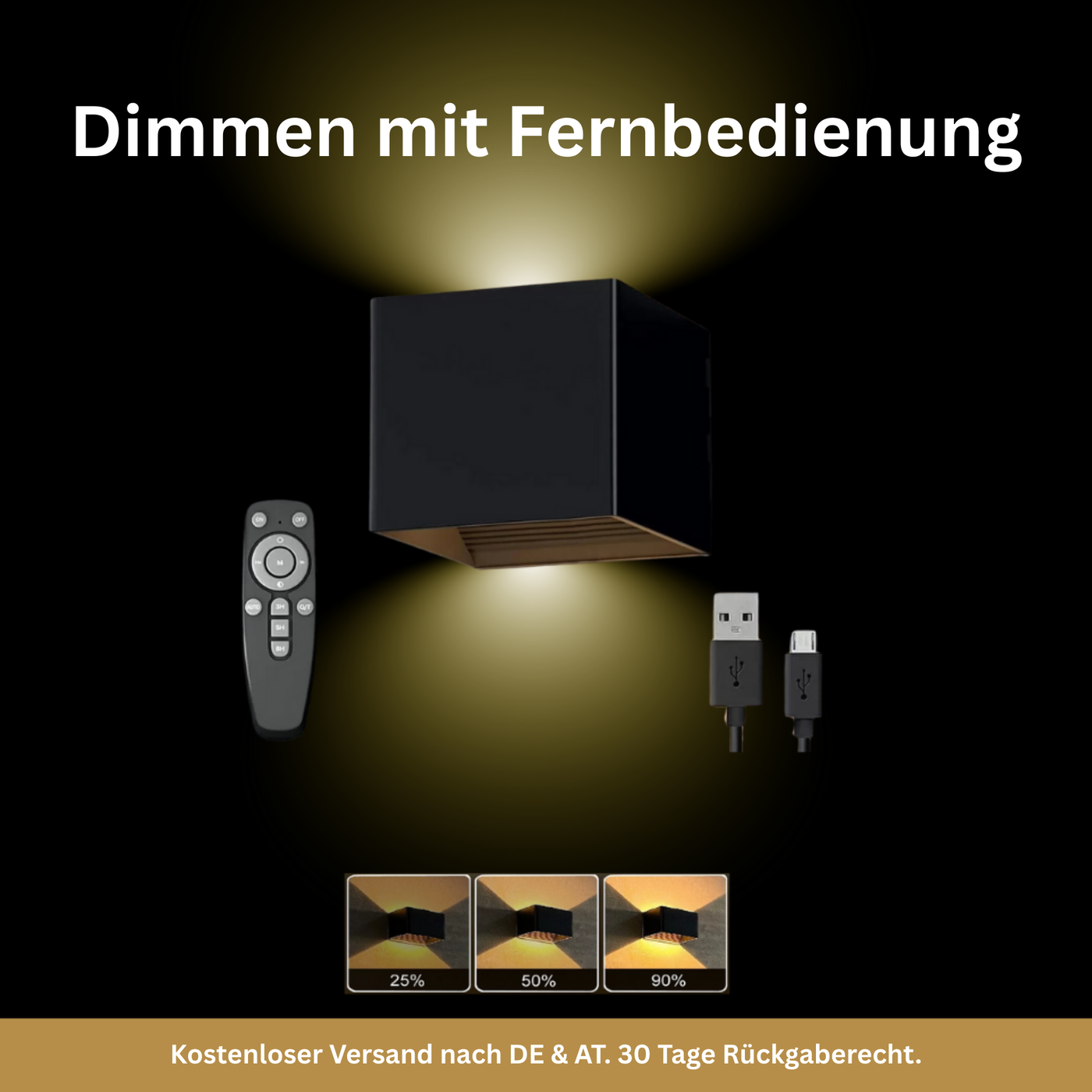 MovoLuxe Premium | Nordische Design-Lampe
