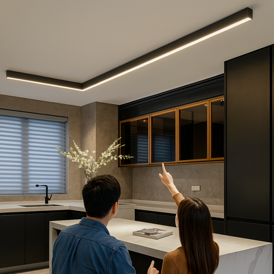 ScandiGlow LED Deckenlampe | Elegante Beleuchtung für jedes Zimmer