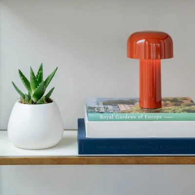 Agari Pilz Tischlampe | Kabelloses Ambientelicht