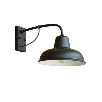 Retro Außenlampe Metall | Wetterfeste Vintage Wandleuchte