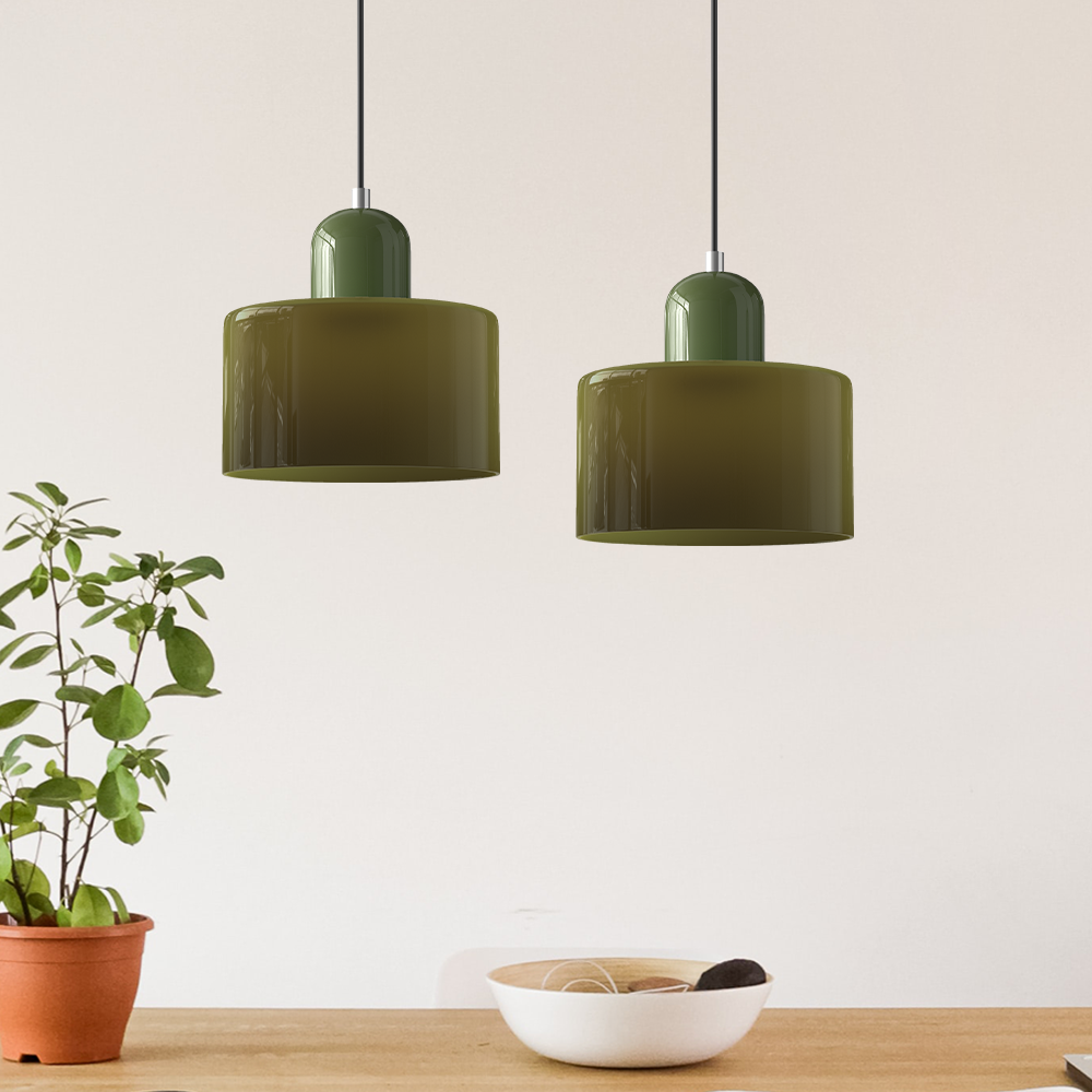 Bauhaus Stil Glas-Pendelleuchte | Zeitloses Design trifft Eleganz