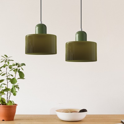 Bauhaus Stil Glas-Pendelleuchte | Zeitloses Design trifft Eleganz
