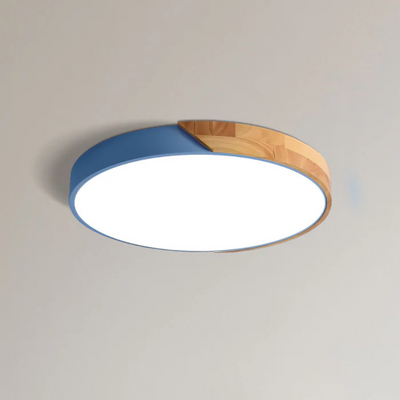 Delos Skandi Holz-Deckenleuchte | Natürliches LED-Designlicht