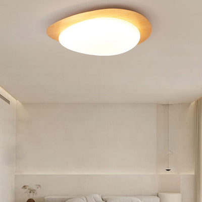 LED Deckenleuchte Holzoptik | Stilvolle LED-Leuchte