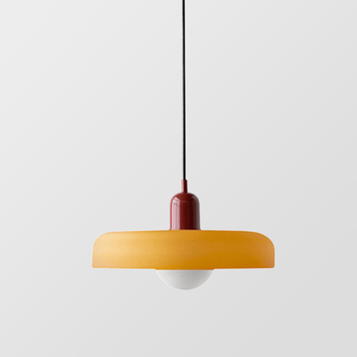 Bauhaus Stil Hängeleuchte | Moderne Kunstlampe aus Glas