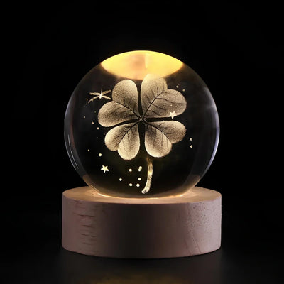 Galaxie Kristallkugel Lampe | Magisches Stimmungslicht